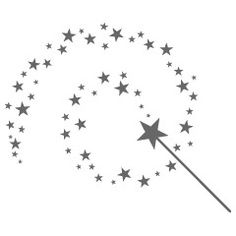 236x236 Fairy Godmother Wand Silhouette