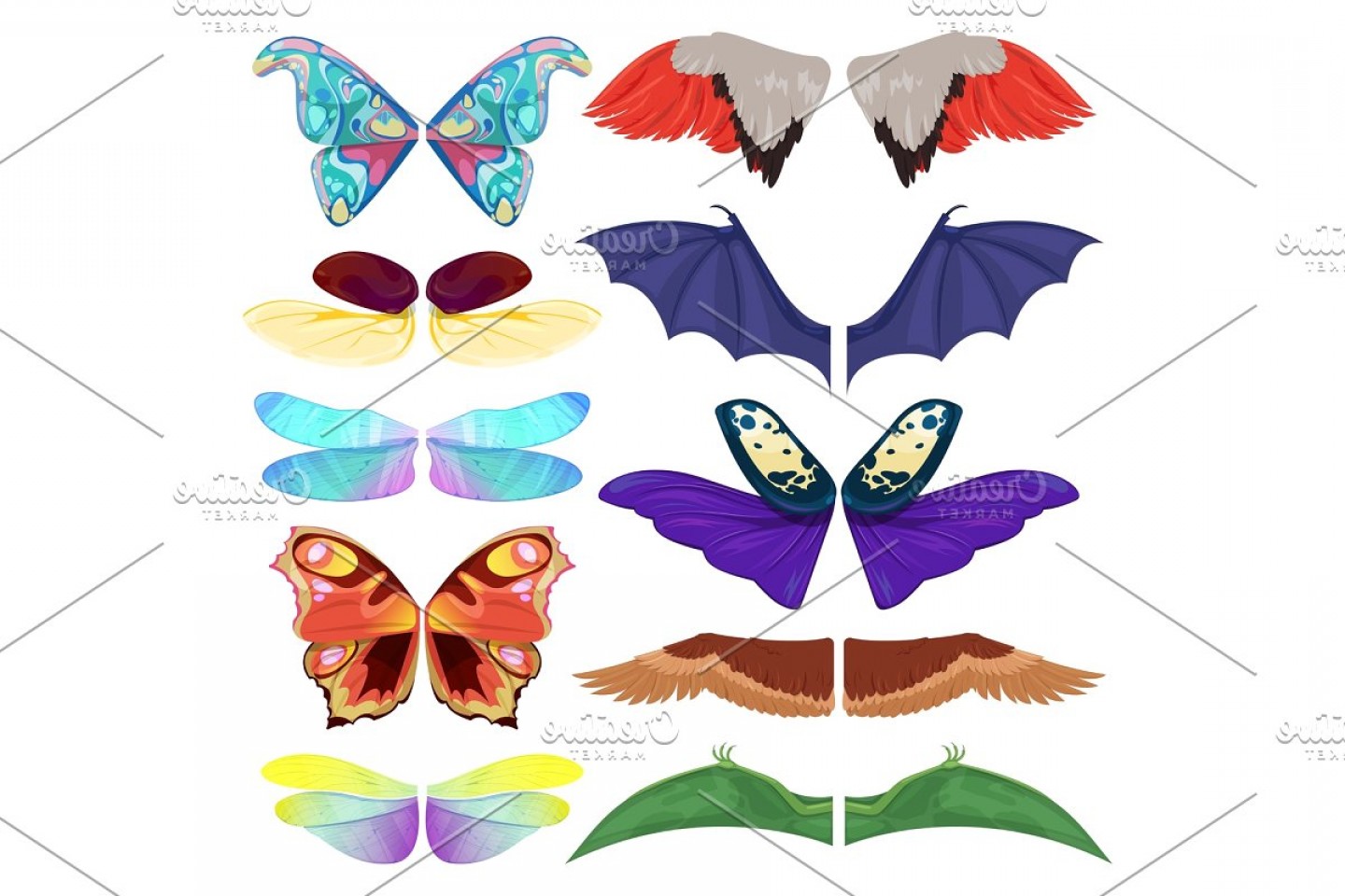 Fairy Insect Wings Vector Flying Kids Carnival Costume Winged Bird 1440x960 Fairy Insect Wings Vector Flying Kids Carnival Costume Winged Bird