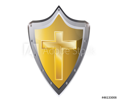 500x424 Holy Cross Symbol Of The Christian Faith Vector Wall Mural