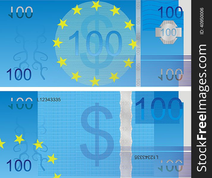 714x600 Vector Fake Money