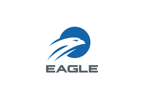 500x333 Eagle Falcon Circle Abstract Logo Vector Free Download