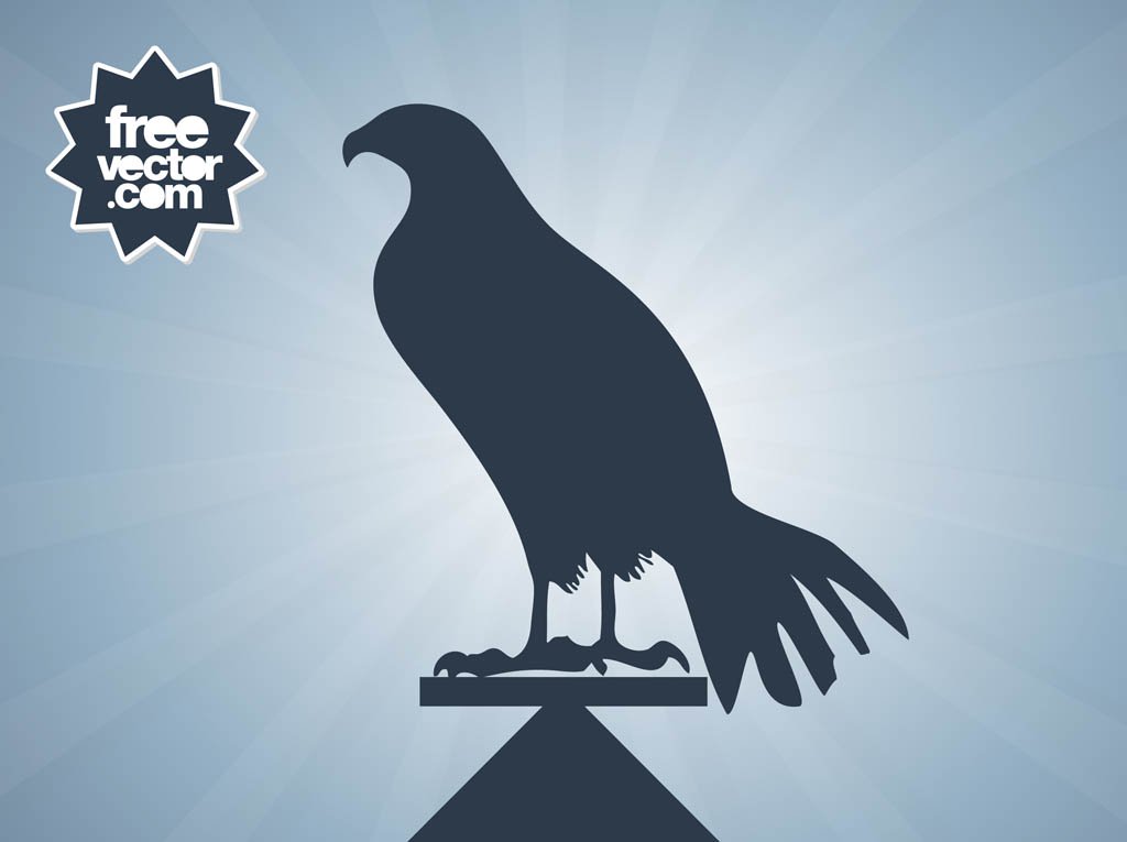 Falcon Silhouette Vector Art Graphics 1024x765 Falcon Silhouette Vector Art Graphics