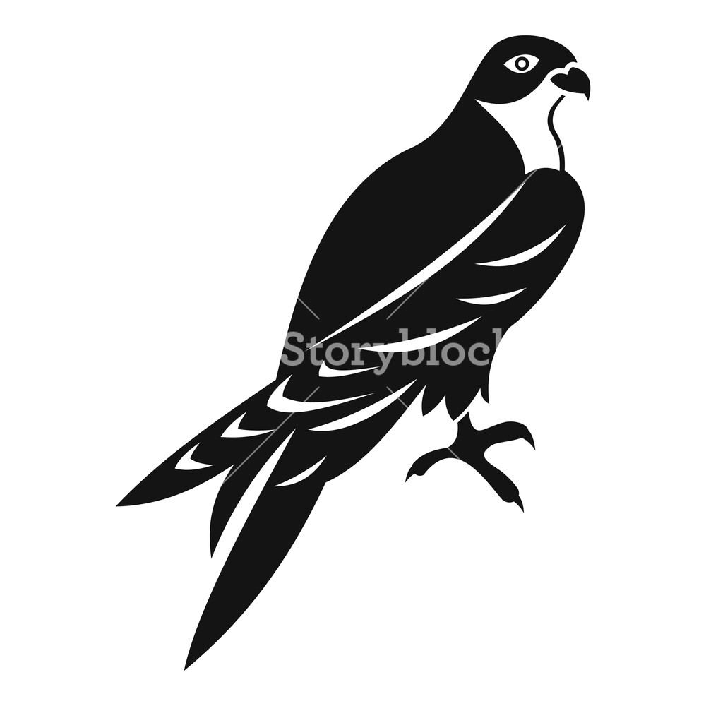 1000x1000 Falcon Icon Simple Illustration Of Falcon Vector Icon For Web