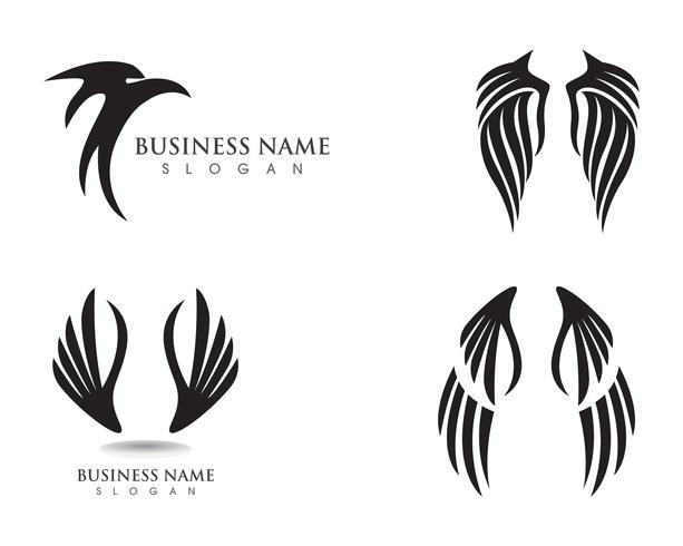 613x490 Eagle Wing Falcon Logo And Symbols Template Vector