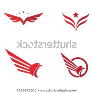 300x300 Falcon Wing Logo Template Falcon Wing Logo Template Vector Icon
