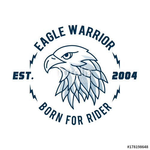 500x500 Eagle Logo, Bird Logo Set, Falcon Logo, Hawk Logo, Vector Logo