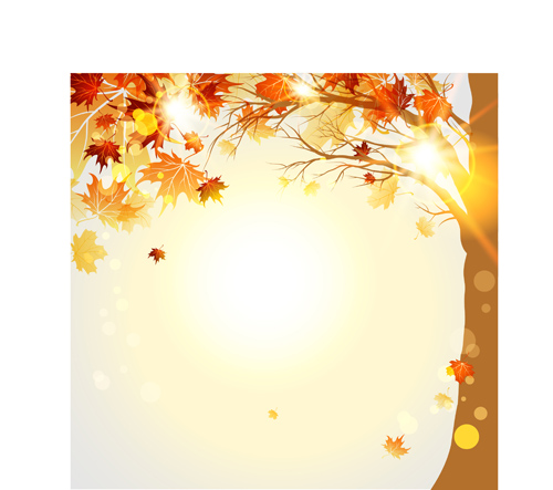 Bright Autumn Leaf Backgrounds Vector Set Free Download 500x443 Bright Autumn Leaf Backgrounds Vector Set Free Download