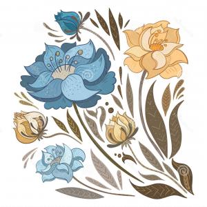 Fall Floral Vector at Vectorified.com | Collection of Fall Floral ...