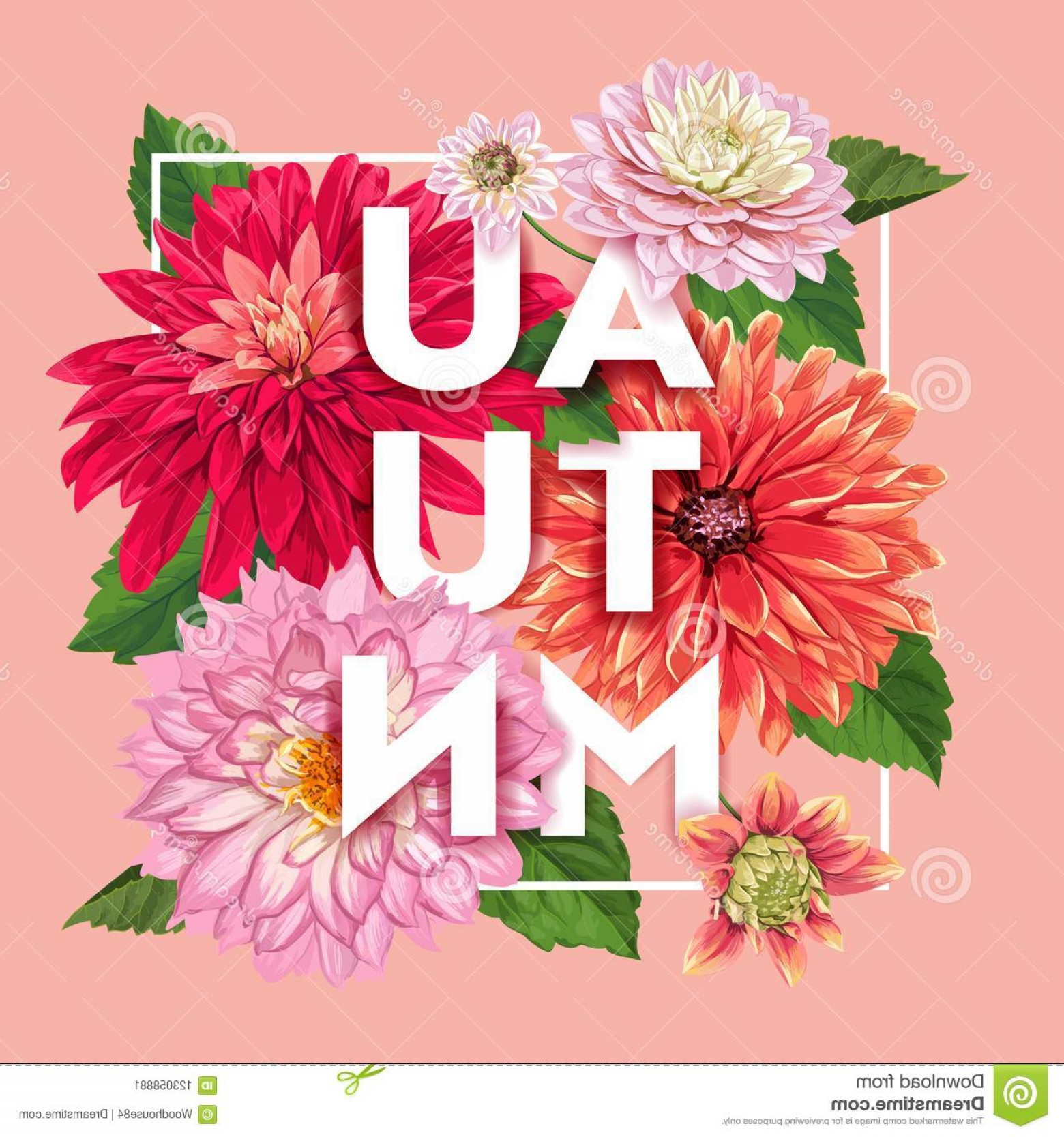 1560x1668 Fall Watercolor Flower Vector Hoodamath