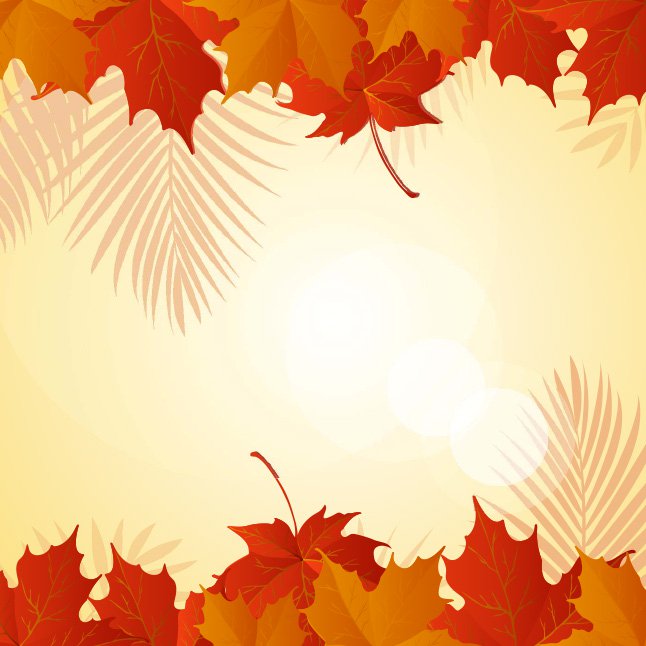 Free Vector Fall Leaves Background Vector Art Graphics 646x646 Free Vector Fall Leaves Background Vector Art Graphics