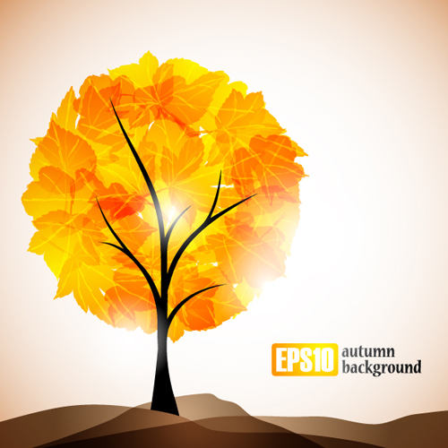 500x500 Set Of Leaf Fall Vector Backgrounds Vector Free Download