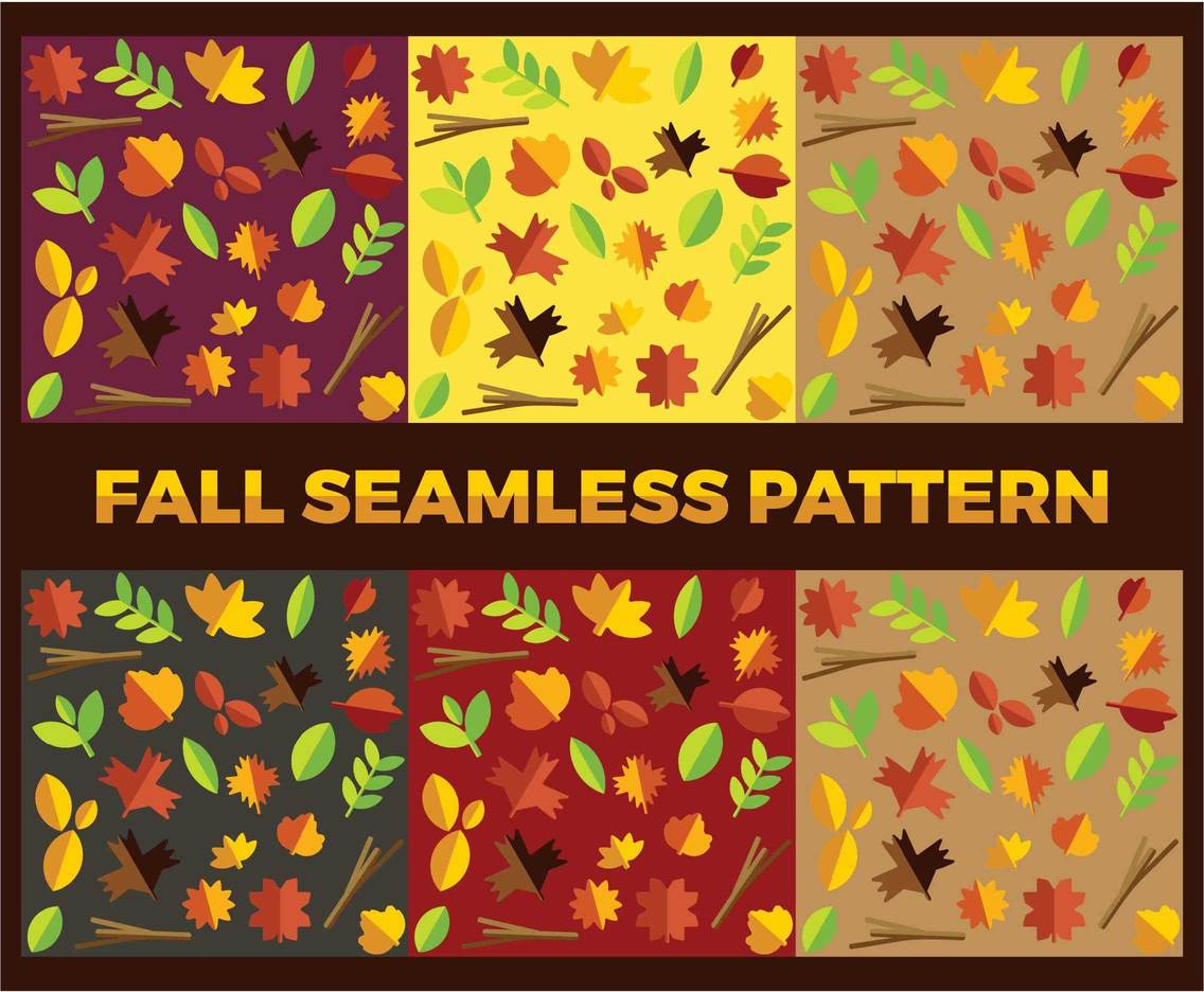 1136x936 Free Fall Vector Pattern Free Graphics Uihere