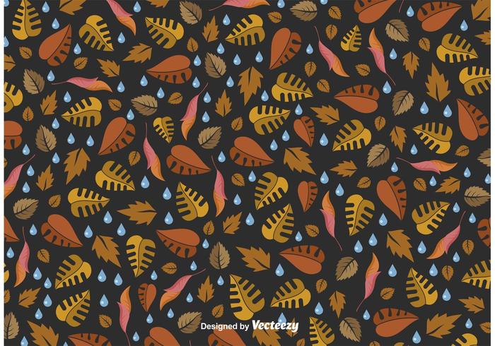 700x490 Rainy Fall Vector Pattern