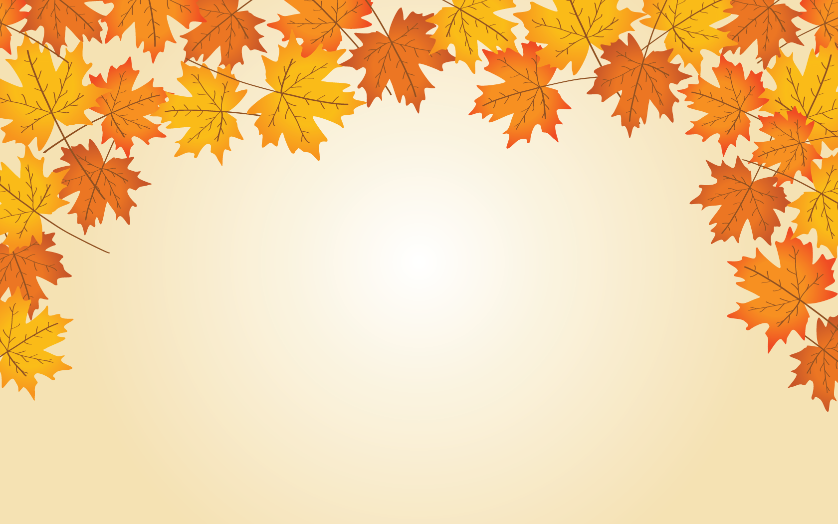 1680x1050 Fall Background Vector Images