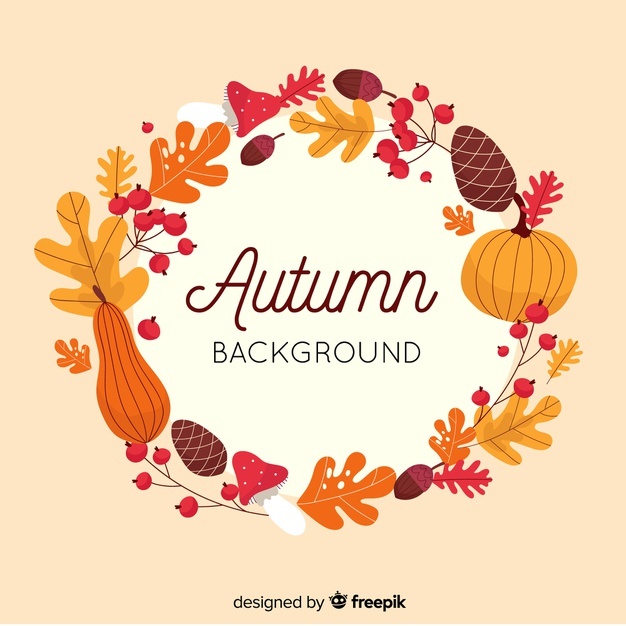 626x626 Autumn Wreath Vectors, Photos And Free Download