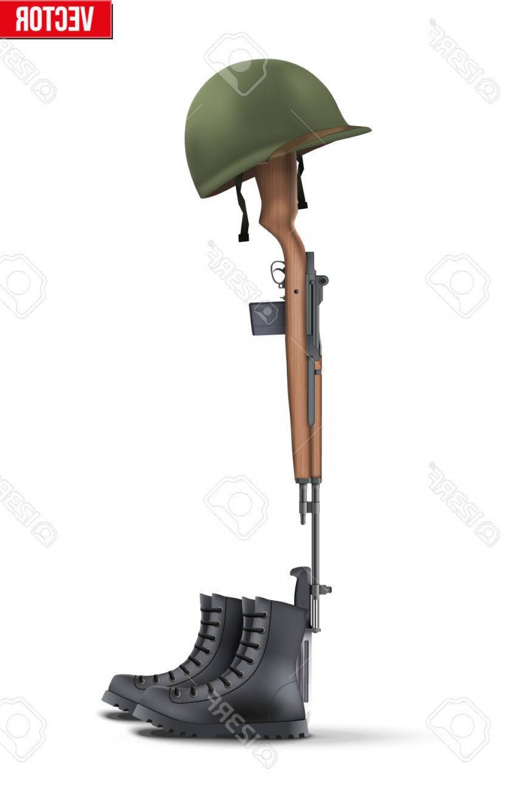 1039x1560 Photostock Vector Memorial Battlefield Cross The Symbol