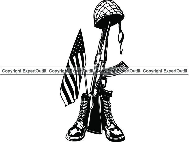 794x597 Fallen Soldier Military Vet Death War Fallen Hero Army Etsy