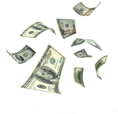 400x389 Money Falling Vector Clipart Images Gallery For Free Download