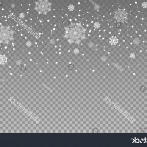 300x300 Photostock Vector Falling Snow On A Transparent Background