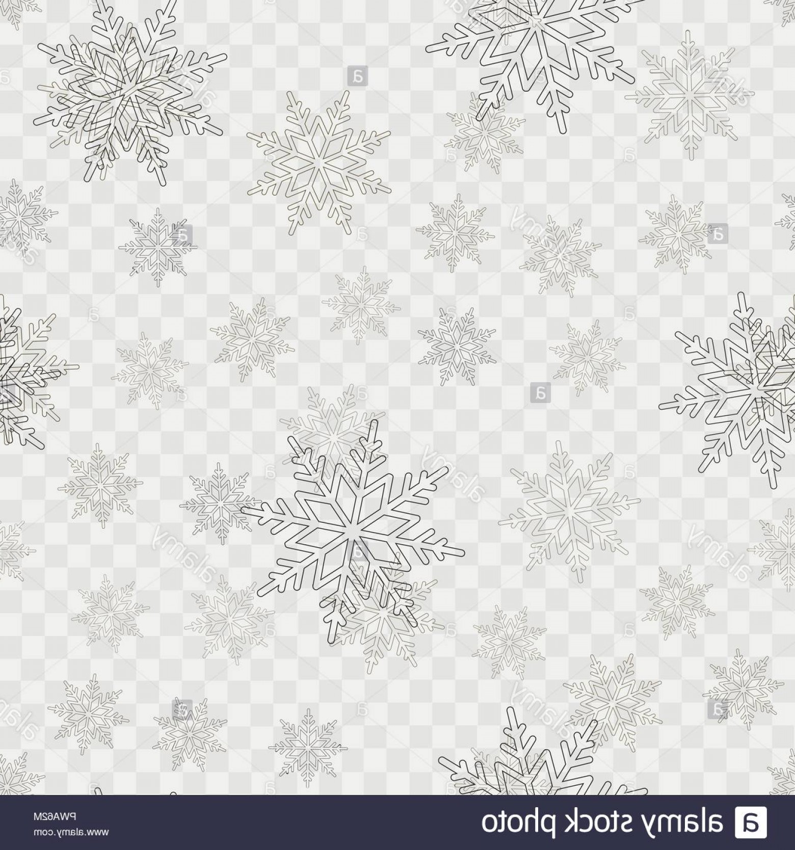 1560x1668 Seamless Pattern With Falling Snow Or Snowflakes Vector Image