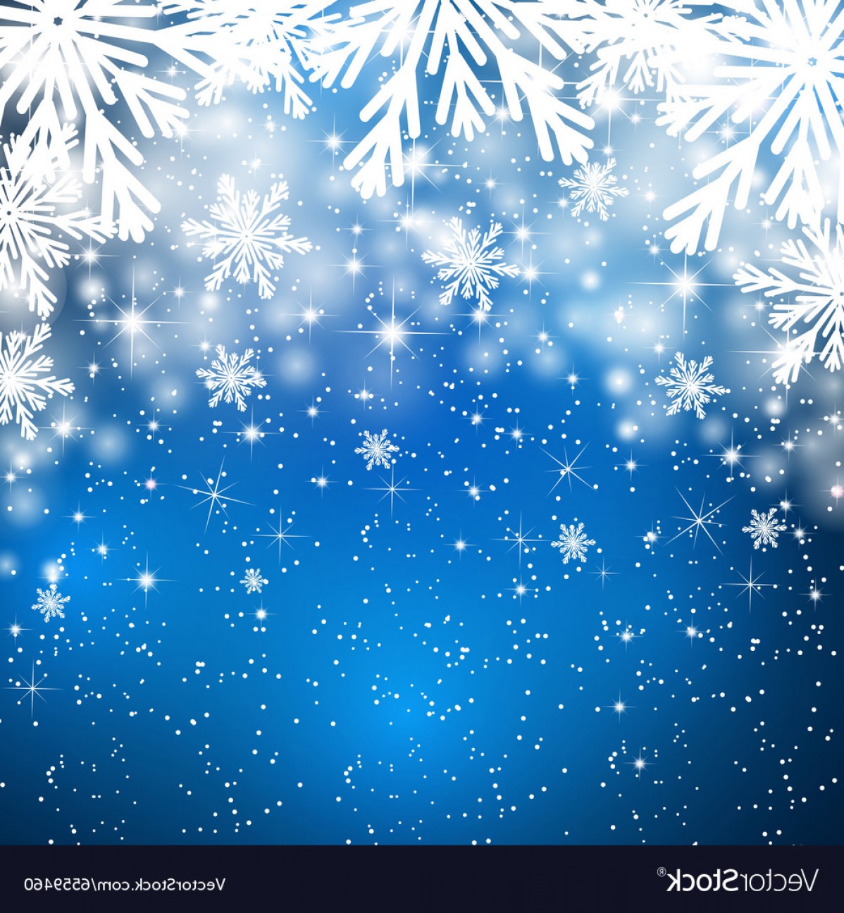 1198x1296 Snowflakes Background With Falling Snow Vector Savoyuptown
