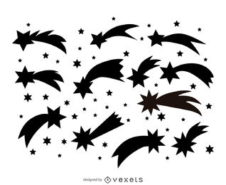 318x260 Falling Star Vector Graphics To Download