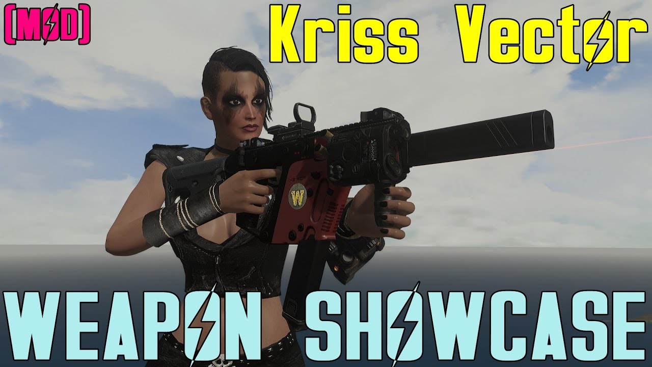 1280x720 Fallout Weapon Showcases Kriss Vector