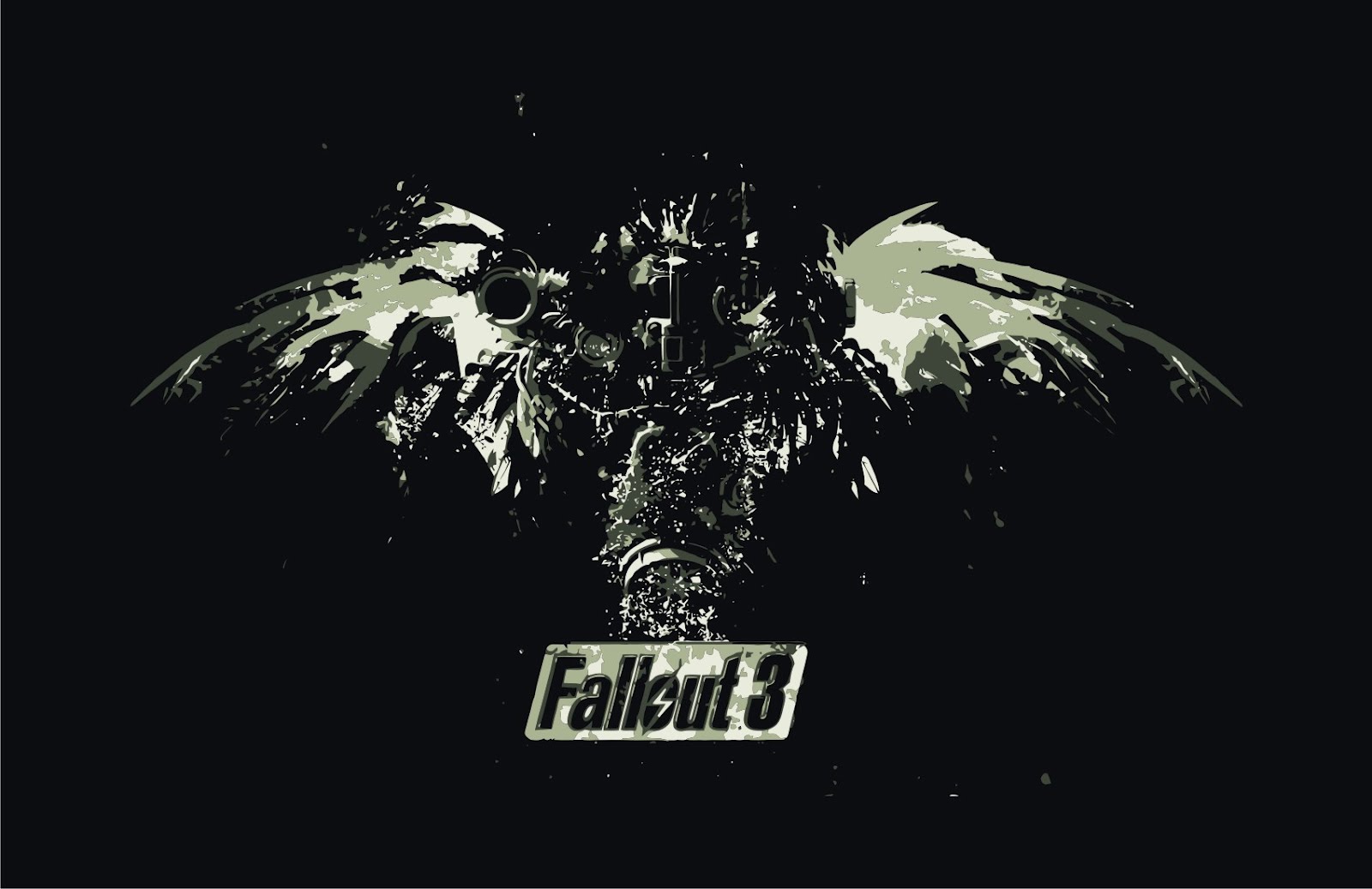 1600x1037 Fallout New Vegas Character Vector Game