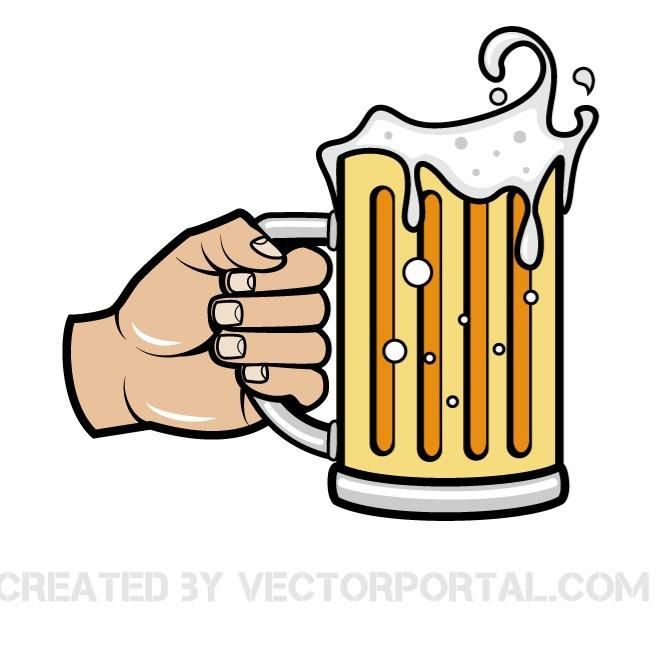 660x660 Beer Mug Vector Illustration Vectors Beer Mugs, Beer, Mugs