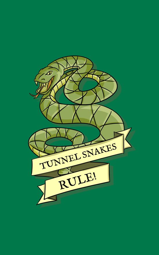 550x880 Tunnel Snakes Rule! Art Print