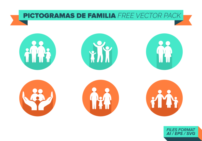 700x490 Pictogramas De Familia Free Vector Pack