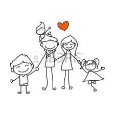 225x225 Resultado De Imagen De Dibujo Familia Vector Art