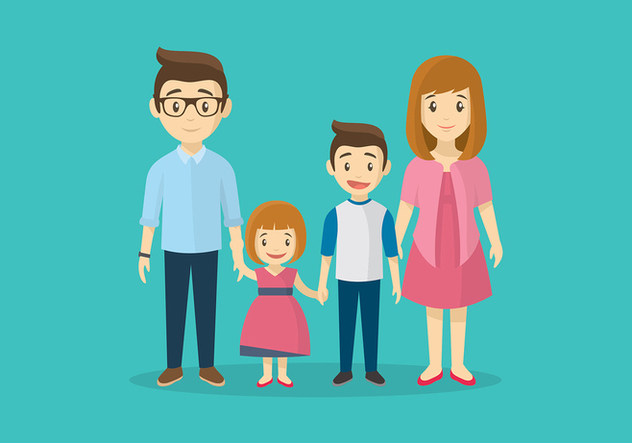 632x443 Familia Cartoon Free Vector Free Vector Download Cannypic