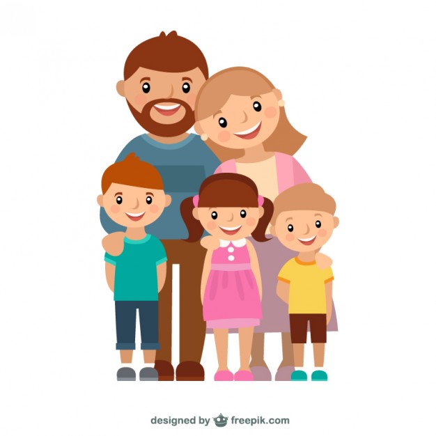 626x626 Happy Family Vector Free Download
