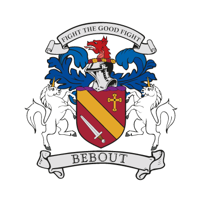 400x400 Bebout Family Crest Vector Logo
