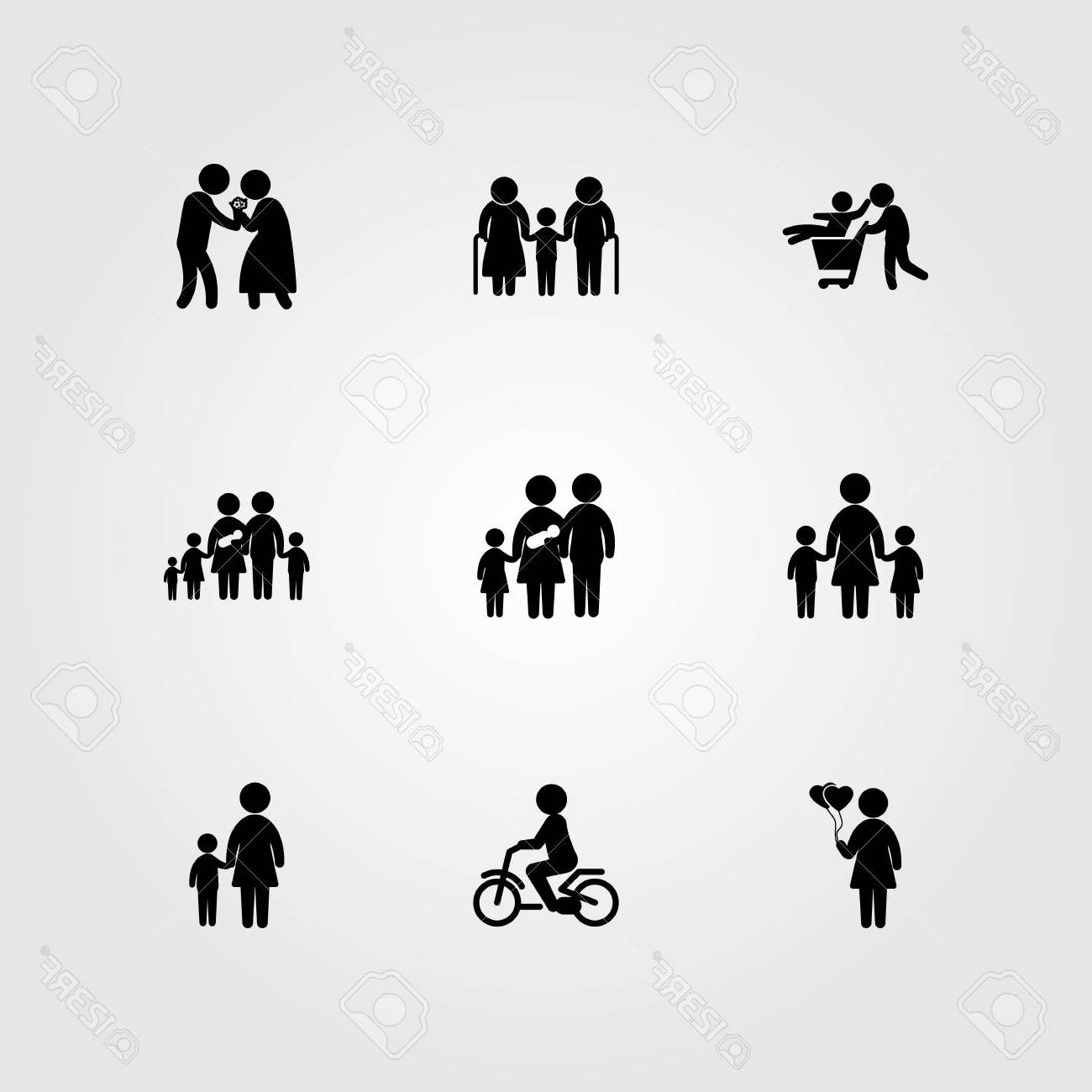1300x1300 Top Big Family Icon Vector Free Free Vector Art, Images