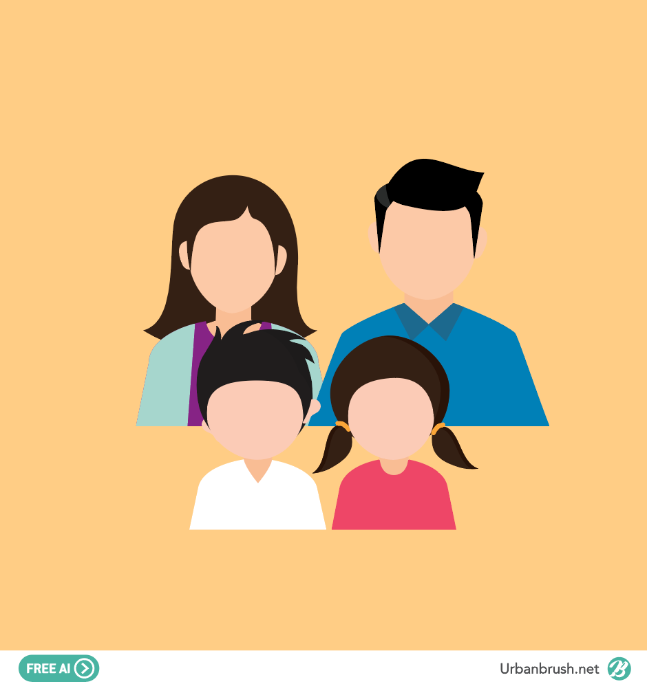 Family Illustration Vector Free Download 940x995 Family Illustration Vector Free Download