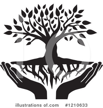 400x420 Family Tree With Roots Clipart