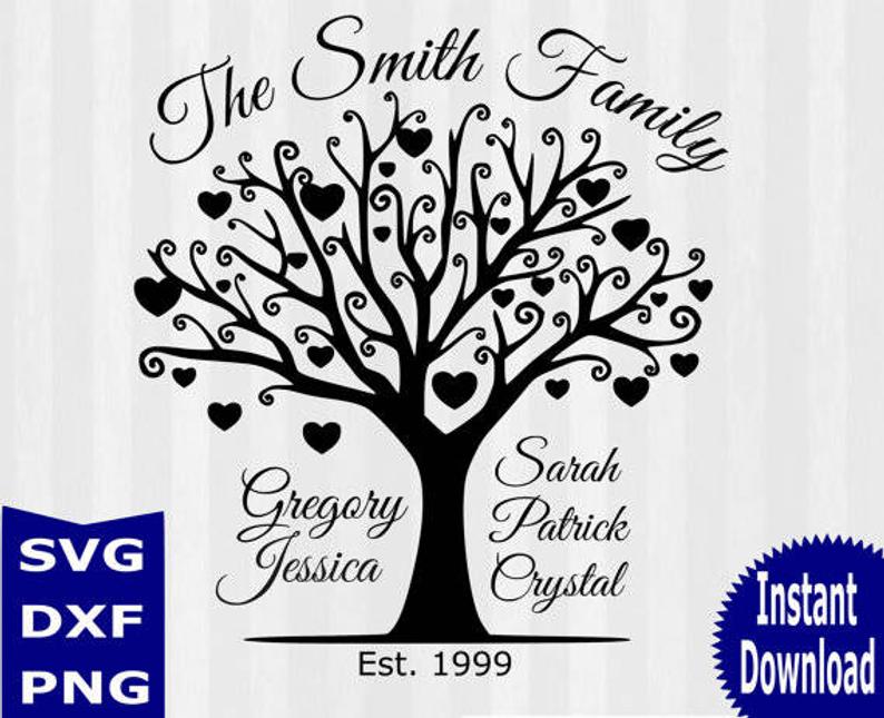 794x645 Tree Silhouette Tree Cutting Templates Commercial Etsy