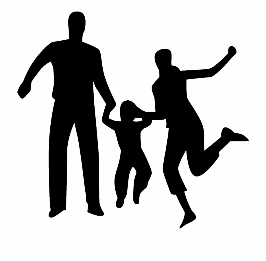 Download Family Silhouette Vector at Vectorified.com | Collection ...