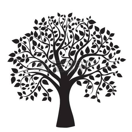 Family Tree Silhouette Vector at Vectorified.com | Collection of Family ...