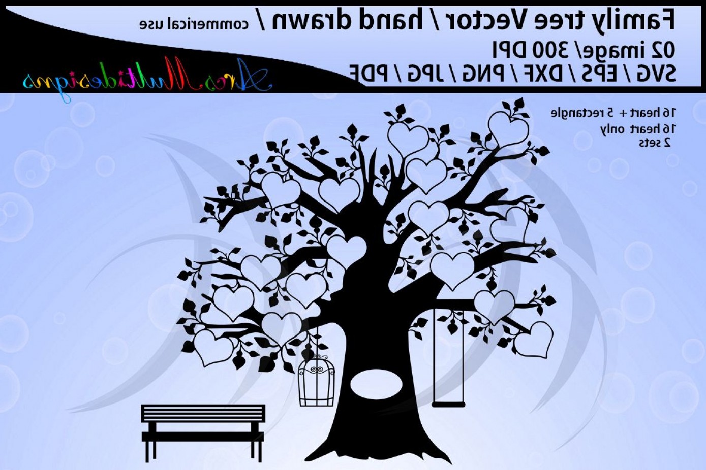 1389x926 Family Tree Clipart Dxf Png Pdf Family Tree Silhouette