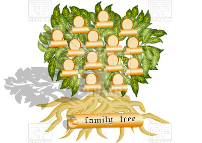 400x283 Family Tree Vector Image Of Design Elements Arkela