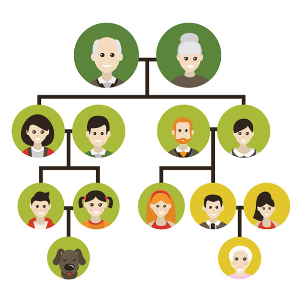 600x577 Family Tree Vector Illustration Over Millions Vectors, Stock