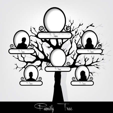 Family Tree Vector Illustration Royalty Free Vector Graphics 450x450 Family Tree Vector Illustration Royalty Free Vector Graphics