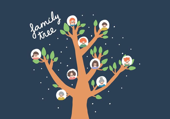 700x490 Family Tree Free Vector Art