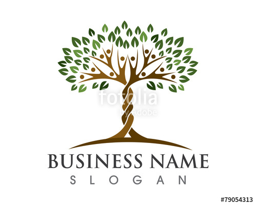 500x400 Family Tree Logo Stock Image And Royalty Free Vector