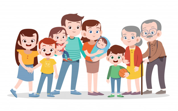 626x389 Happy Family Vector Illustration Isolated Vector Premium Download