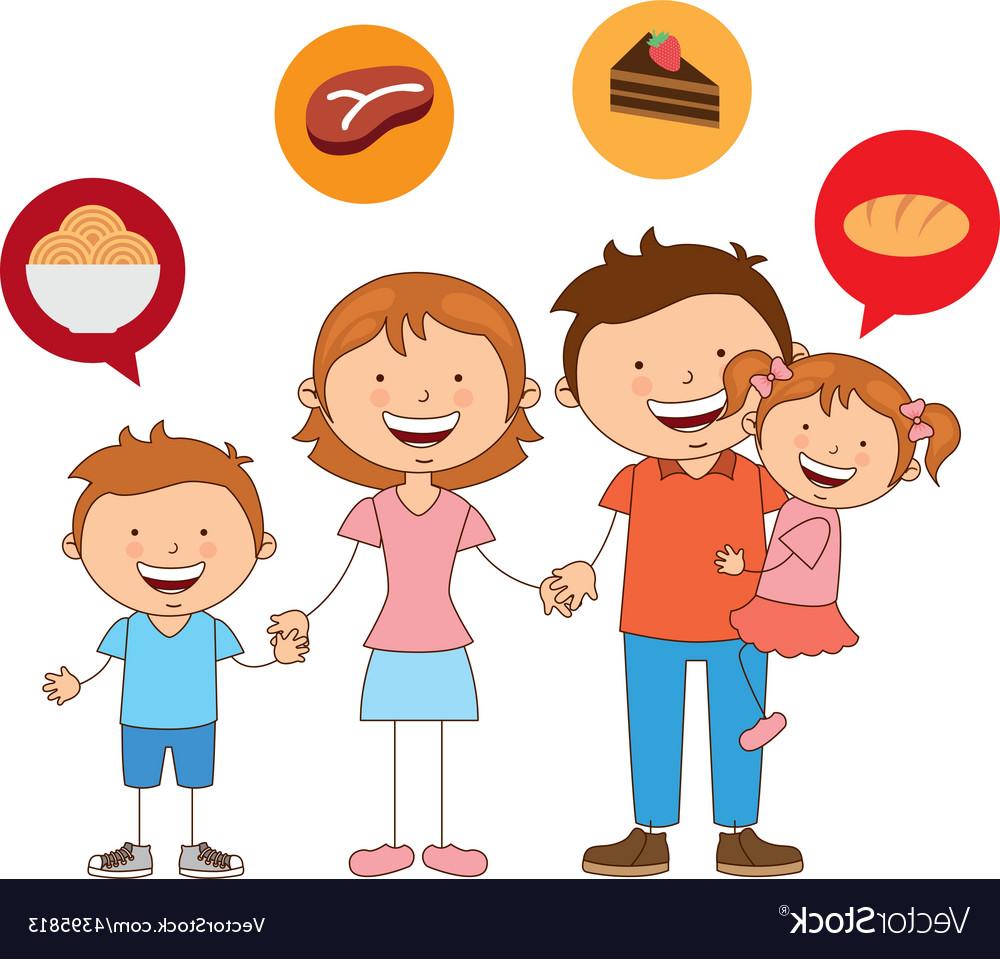1000x959 Hd Happy Family Vector Free Free Vector Art, Images