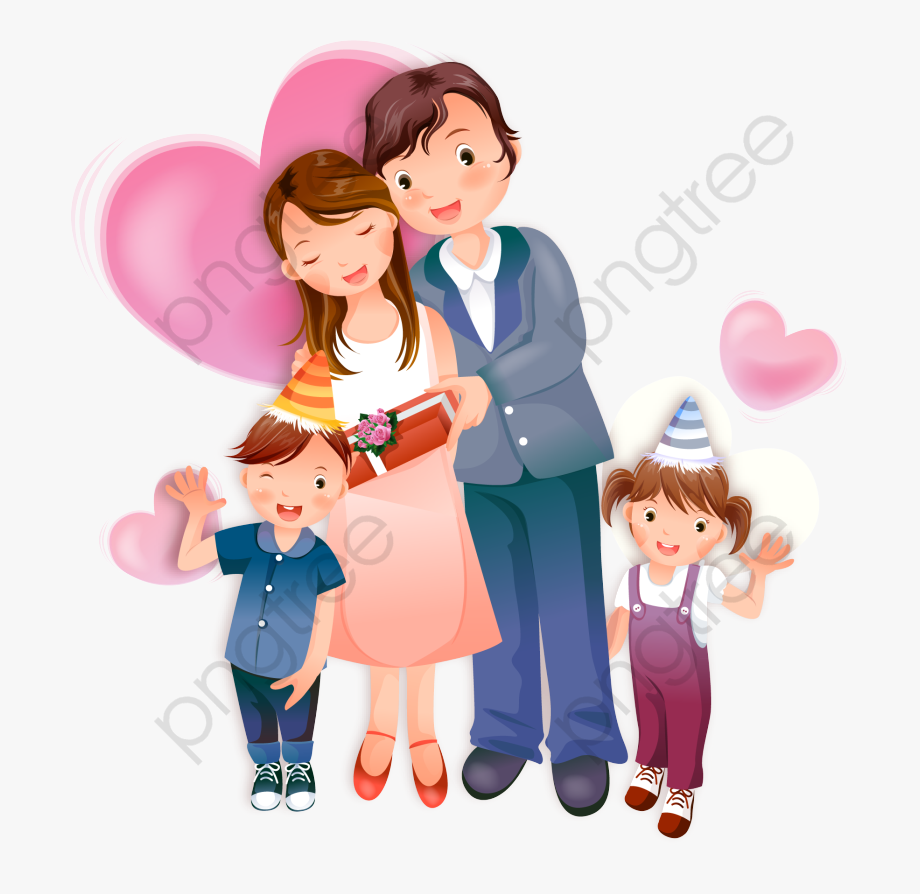 920x894 Family Of Four Png